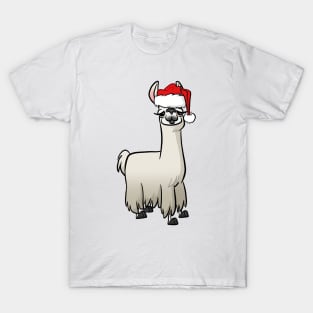 Christmas Llama T-Shirt